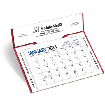 Calendário de mesa para presentes promocionais de 2015